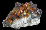 Quartz Cluster with Iron/Manganese Oxide - Diamond Hill, SC #90973-2